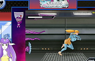 Sinfully weird games metroid samus tentacle trap