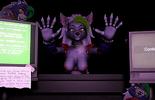 Roxanne wolf animatronic malfunction five nights at freddy's parody short clip